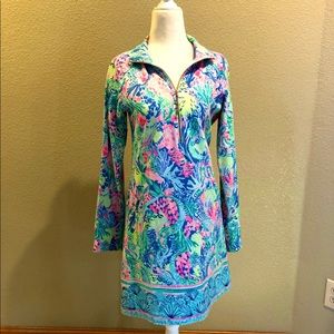 Lilly Pulitzer Mermaids Cove Skipper Popover Dress